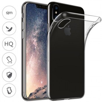 Skaidrus silikoninis dėkliukas  (IPHONE X/Xs)